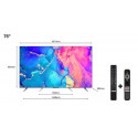 TCL C63 Series C635 190.5 cm (75") 4K Ultra HD Smart TV Wi-Fi Black
