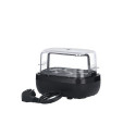 Severin EK 3165 egg cooker 6 egg(s) 420 W Black, Transparent