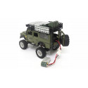 Amewi D90X28 Metall Scale Crawler grün Radio-Controlled (RC) model Crawler truck Electric engine 1:2