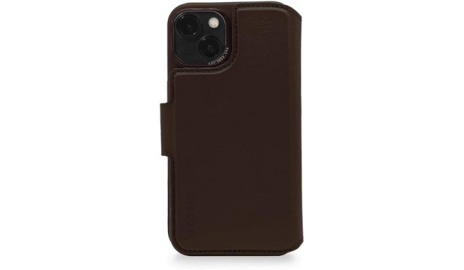 Decoded Leather Detachable Wallet Apple iPhone 14 Chocolate Brown