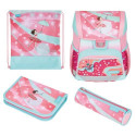 Herlitz Loop Plus Ballet Love school bag set Girl Polyester Blue, Pink