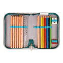 Herlitz FiloLight Plus Heavy Metal school bag set Boy Polyester Grey, Turquoise