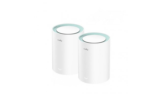 Cudy M1300 2-PACK mesh wi-fi system Dual-band (2.4 GHz / 5 GHz) Wi-Fi 5 (802.11ac) White 1 Internal