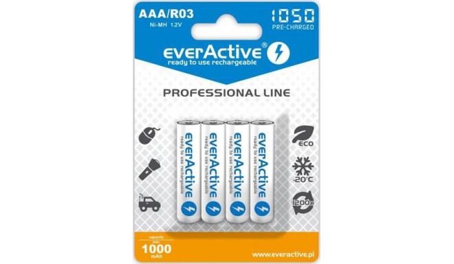 Everactive EVHRL03-1050 household battery Rechargeable battery AAA Nickel-Metal Hydride (NiMH)