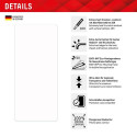 Displex Screen Protector (10H) for Samsung Galaxy A54 5G, Eco Mounting Frame, scratch resistant