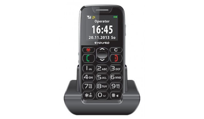 Evolveo EP-500 mobile phone 4.57 cm (1.8&quot;) 84 g Black