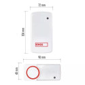 Emos P5750 doorbell kit Red, White