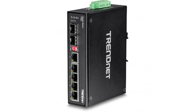 Trendnet TI-G62 network switch Unmanaged L2 Gigabit Ethernet (10/100/1000) Black