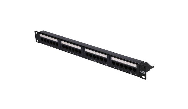 Extralink Patchpanel CAT5E UTP V2 24 port