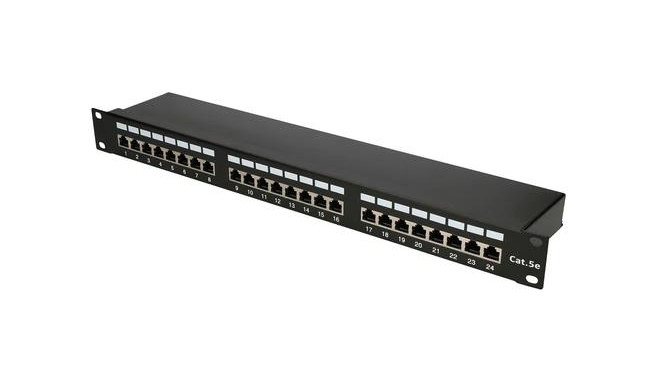 Extralink Patchpanel CAT5E STP V2 24 port