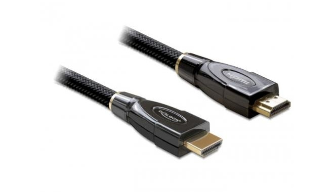 DeLOCK 3m HDMI AM/AM HDMI cable HDMI Type A (Standard) Black