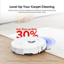 Roborock S8 robot vacuum 0.4 L Bagless White