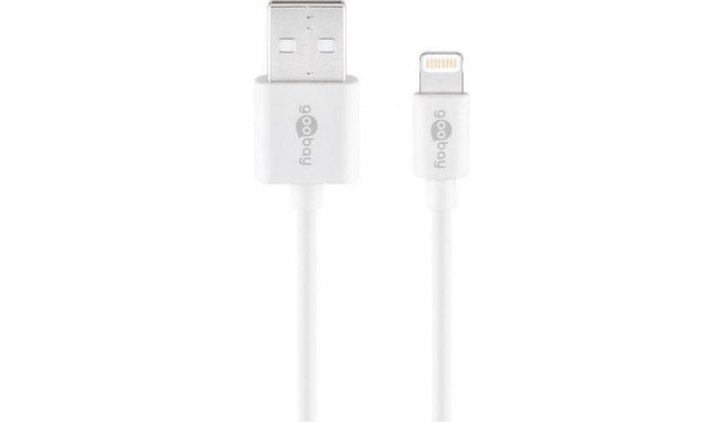 Goobay Lightning USB Charging and Sync Cable, 0.5 m