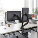 Deltaco ARM-0351 monitor mount / stand 81.3 cm (32") Black Desk