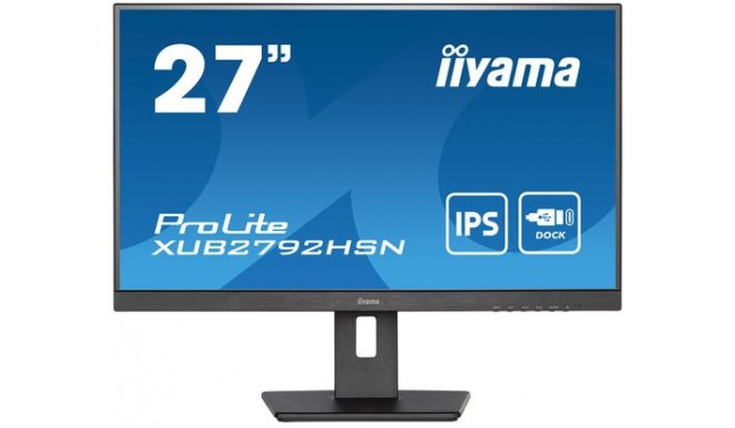 iiyama ProLite computer monitor 68.6 cm (27&quot;) 1920 x 1080 pixels Full HD LED Black