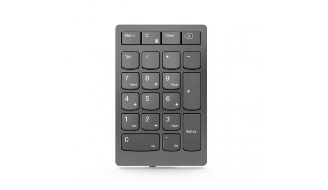 Lenovo Go Wireless numeric keypad Universal Bluetooth/USB/RF Wireless Grey