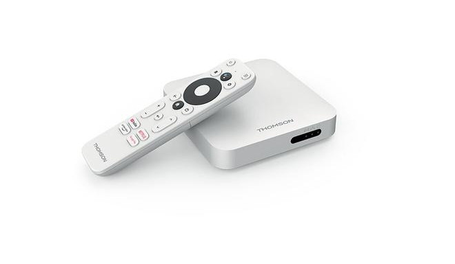 Thomson THA100 Smart TV box White 4K Ultra HD 8 GB Wi-Fi Ethernet LAN