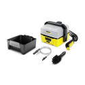 Kärcher OC 3 + Adventure pressure washer Compact Battery 120 l/h Black, Yellow