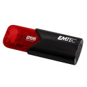 Emtec Click Easy USB flash drive 256 GB USB Type-A 3.2 Gen 1 (3.1 Gen 1) Black, Red