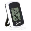 Emos E0041 Electronic environment thermometer Indoor/outdoor Black, White