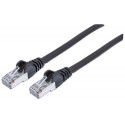 Intellinet Network Patch Cable, Cat6A, 10m, Black, Copper, S/FTP, LSOH / LSZH, PVC, RJ45, Gold Plate