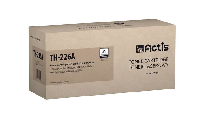 Actis TH-226A toner (replacement for HP 26A CF226A; Standard; 3100 pages; black)