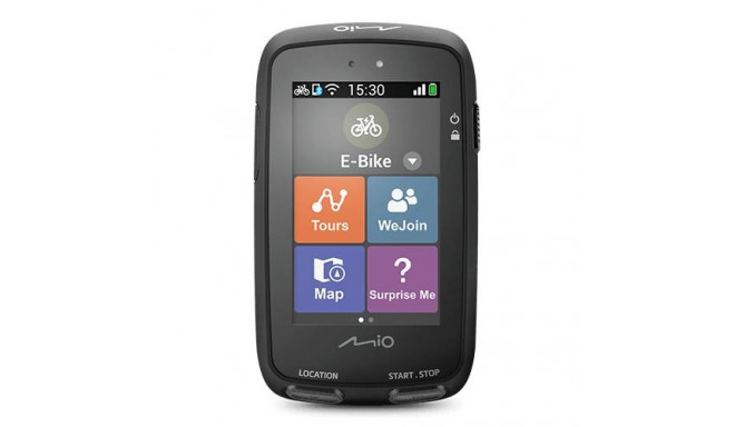 Mio Cyclo Discover Pal 7.11 cm (2.8&quot;) Wireless bicycle computer Black
