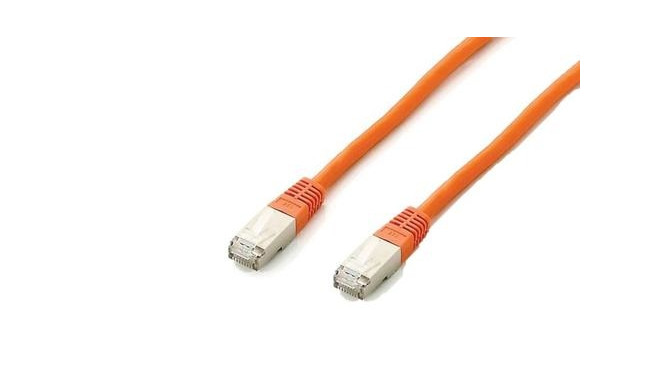 Equip Cat.6A Platinum S/FTP Patch Cable, 0.5m, Orange