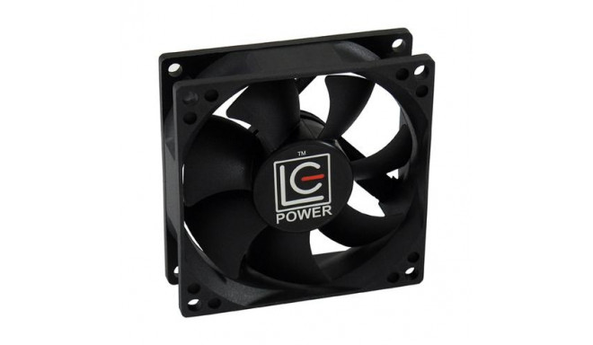 LC-Power LC-CF-80 computer cooling system Computer case Fan 8 cm Black