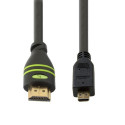 Techly 3m Highspeed HDMI cable with Ethernet Channel 1.4 AM / Micro DM ICOC HDMI-4-AD3