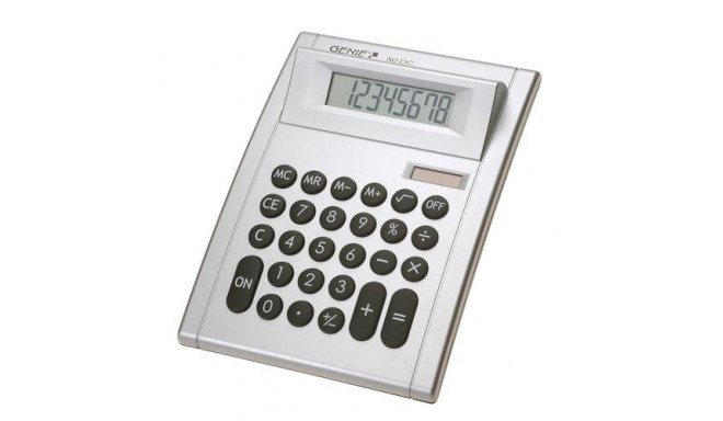 Genie 50 DC calculator Desktop Display Silver