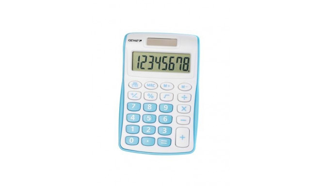Genie 120 B calculator Pocket Display Blue, White