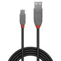 Lindy 3m USB 2.0 Type A to Micro-B Cable, Anthra Line