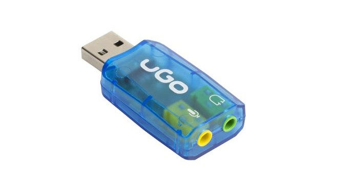 uGo UKD-1085 audio card 5.1 channels USB