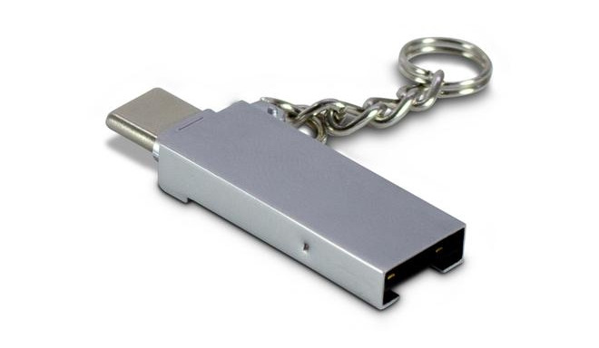 Inter-Tech 88885469 card reader USB 2.0 Type-A/Type-C Internal Zinc