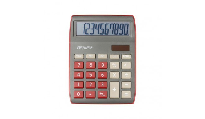 Genie 840 DR calculator Desktop Display Red