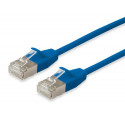 Equip Cat.6A F/FTP Slim Patch Cable, 3m, Blue