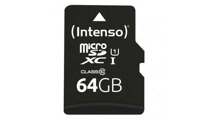 Intenso 3424490 memory card 64 GB MicroSD UHS-I Class 10