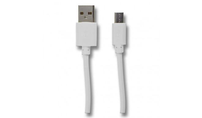 2GO 795202 USB cable 1 m USB B Micro-USB B White