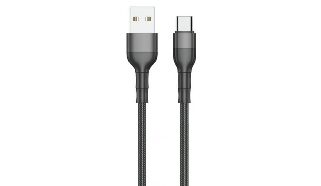 2GO 797304 USB cable 1 m USB B USB C Black