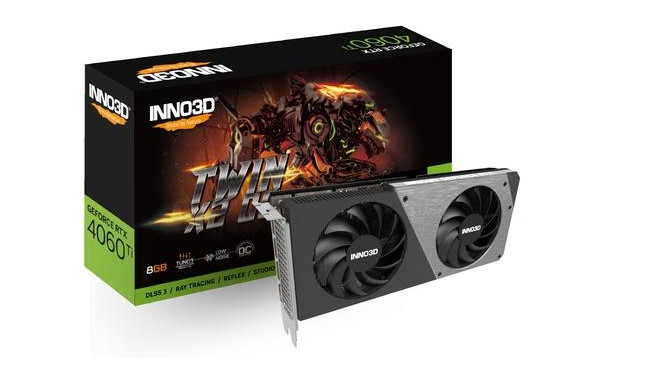 Inno3D GeForce RTX 4060 Ti TWIN X2 OC NVIDIA 8 GB GDDR6