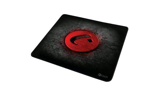 C-TECH GMP-01 mouse pad Black, Red