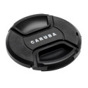 Caruba Clip Cap Lensdop 37mm lens cap Digital camera 3.7 cm Black