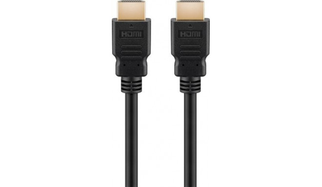 Goobay 58264 HDMI cable 2 m HDMI Type A (Standard) Black