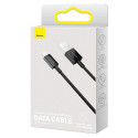 Baseus CAMYS-01 mobile phone cable Black 1 m USB A Micro-USB B