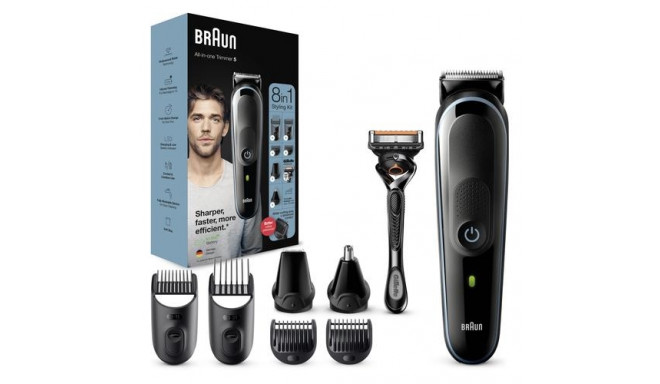 Braun All-in-one MGK5365 Battery 2.1 cm Black, Blue