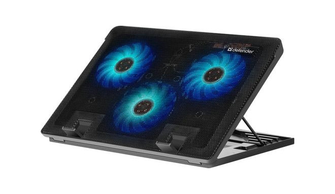 Defender NS-501 laptop cooling pad 43.2 cm (17&quot;) 1450 RPM Black