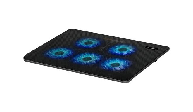 Defender NS-509 laptop cooling pad 39.6 cm (15.6&quot;) 1100 RPM Black