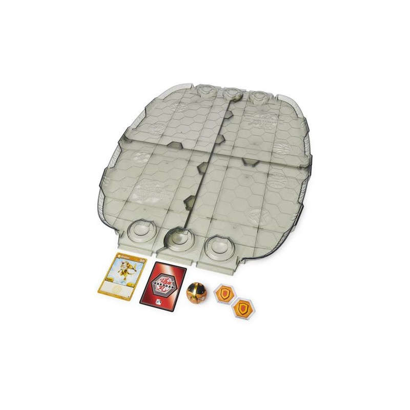 Juego Estrategia Y Acción Bakugan Battle Matrix, Tablero De Juego Deluxe Con Exclusivo Gold Toy Battle
