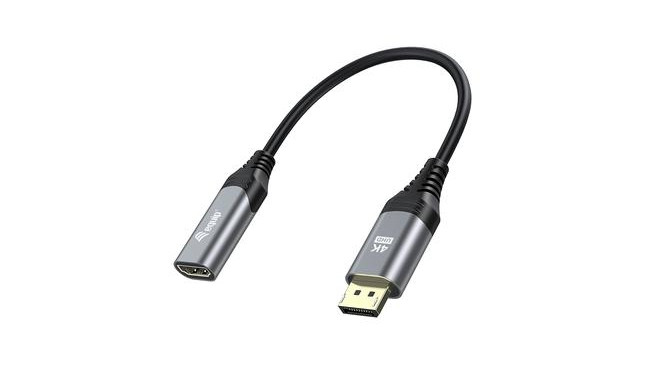 Equip DisplayPort 1.2 to HDMI Adapter, 4K/60Hz